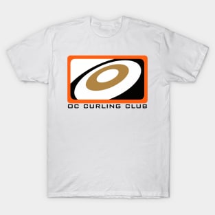 OC Curling Logo - Dark Text T-Shirt